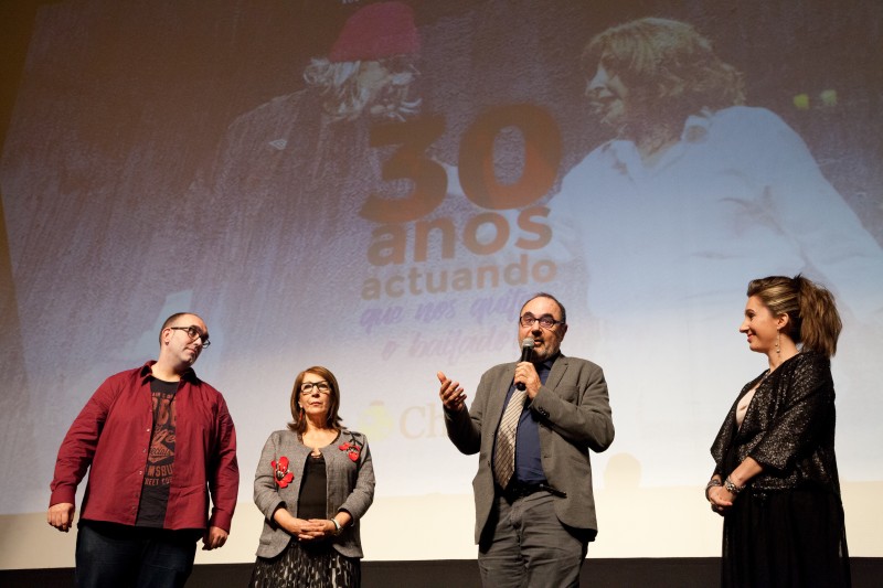 30 anos actuando. Que nos quiten o bailado!